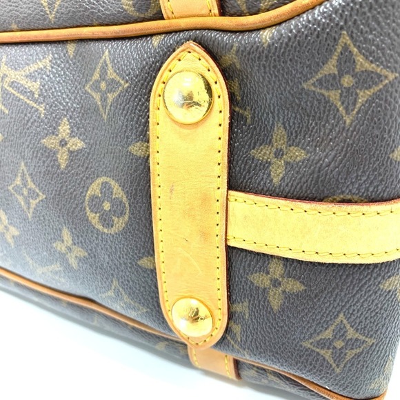 Louis Vuitton Monogram Stresa Tote Shoulder Bag Canvas Brown - Picture 3 of 15